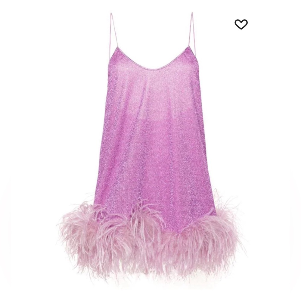 Oséree Lumière Plumage minidress